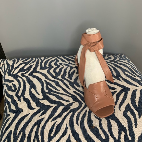 Ankle Wrap Tall Sandals - Picture 3 of 7